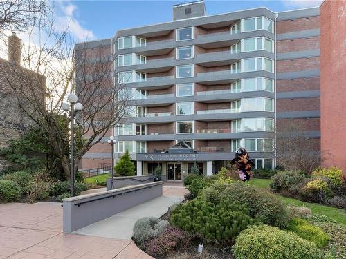 500-1234 Wharf St, Victoria, BC - Outdoor With Balcony With Facade