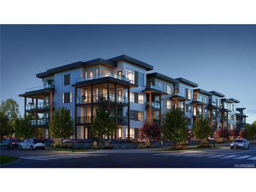 300S-3564 Ryder Hesjedal Way, Colwood, BC - Outdoor With Balcony With Facade