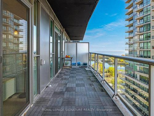 1006-110 Marine Parade Dr, Toronto, ON - Outdoor With Balcony With Exterior