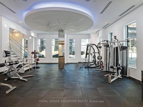 1006-110 Marine Parade Dr, Toronto, ON - Indoor Photo Showing Gym Room