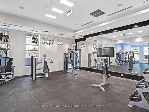 1006-110 Marine Parade Dr, Toronto, ON - Indoor Photo Showing Gym Room