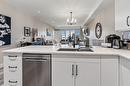 503-110 Ellis Street, Penticton, BC  - Indoor Photo Showing Kitchen With Double Sink 