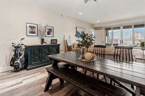 503-110 Ellis Street, Penticton, BC - Indoor Photo Showing Dining Room