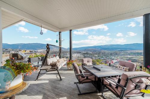 5048 Turtle Pond Place, Vernon, BC - Outdoor With Deck Patio Veranda With View