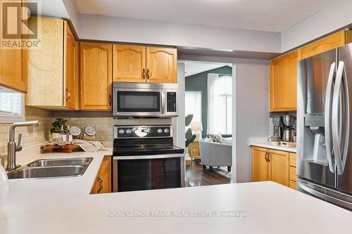 44 Mcfeeters Crescent, Clarington (Bowmanville), ON - Indoor Photo Showing Kitchen With Stainless Steel Kitchen With Double Sink