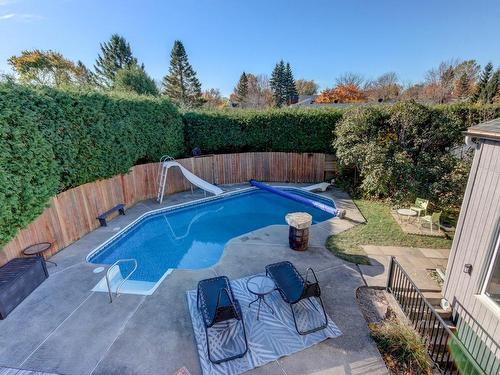 Piscine - 51 Ch. St-André, Saint-Jean-Sur-Richelieu, QC - Outdoor With In Ground Pool With Backyard