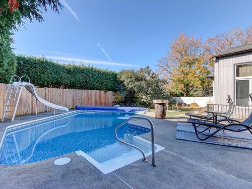 Piscine - 51 Ch. St-André, Saint-Jean-Sur-Richelieu, QC - Outdoor With In Ground Pool With Backyard