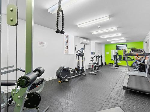 Exercise room - 413-2400 Av. De Lisieux, Québec (Beauport), QC - Indoor Photo Showing Gym Room