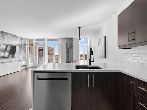 Kitchen - 413-2400 Av. De Lisieux, Québec (Beauport), QC - Indoor Photo Showing Kitchen With Upgraded Kitchen