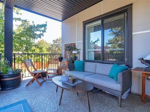 202-703 Massie Dr, Langford, BC - Outdoor With Deck Patio Veranda With Exterior