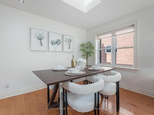 212 Cocksfield Ave, Toronto, ON - Indoor Photo Showing Dining Room