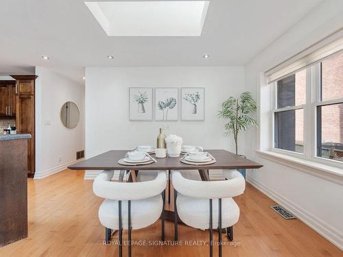 212 Cocksfield Ave, Toronto, ON - Indoor Photo Showing Dining Room