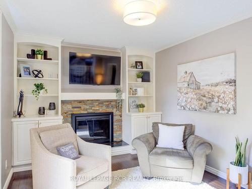 301 Domville St, Wellington North, ON - Indoor Photo Showing Living Room With Fireplace