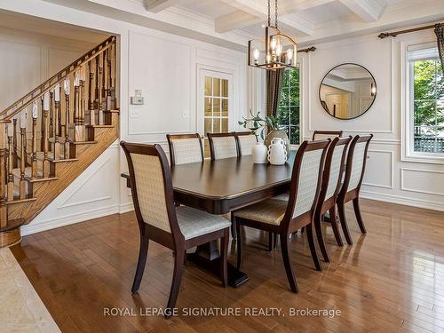 12 Coakwell Dr, Markham, ON - Indoor Photo Showing Dining Room