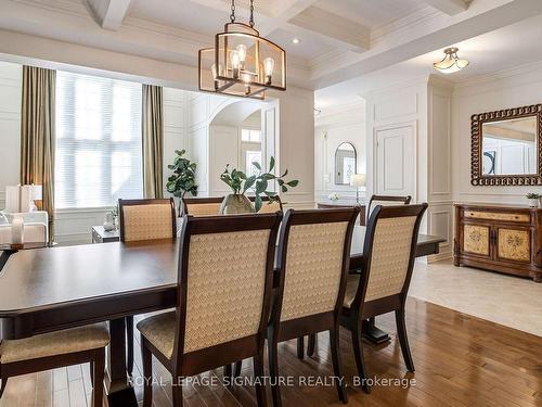 12 Coakwell Dr, Markham, ON - Indoor Photo Showing Dining Room