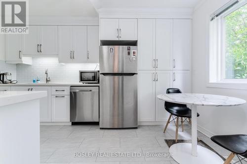 10 - 4357 Bloor Street W, Toronto, ON - Indoor Photo Showing Kitchen With Upgraded Kitchen