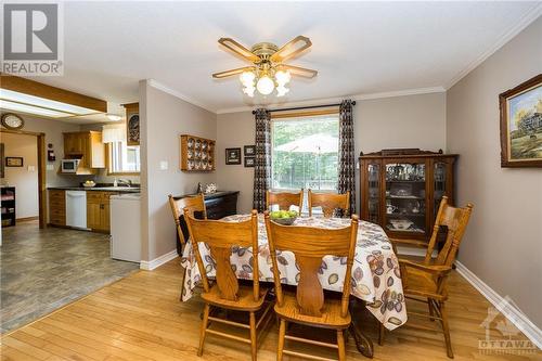 3303 Drummond Conc 9A Township, Balderson, ON - Indoor Photo Showing Dining Room