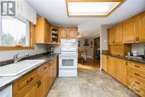 3303 Drummond Conc 9A Township, Balderson, ON - Indoor Photo Showing Kitchen With Double Sink