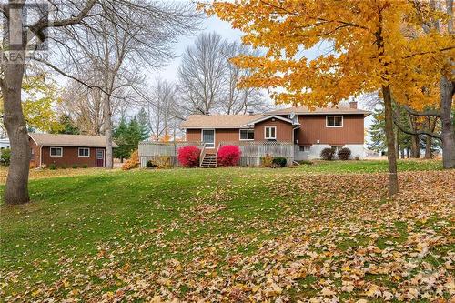 View of the backyard - 3303 Drummond Conc 9A Township, Balderson, ON - Outdoor