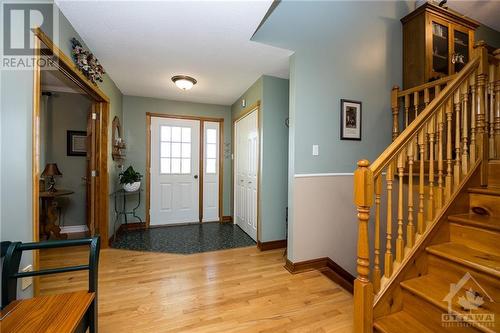 Spacious foyer with stairs to both levels - 3303 Drummond Conc 9A Township, Balderson, ON - Indoor Photo Showing Other Room