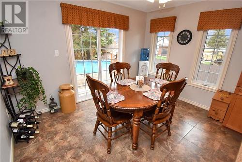 3204 Leduc Ave, Val Caron, ON - Indoor Photo Showing Dining Room