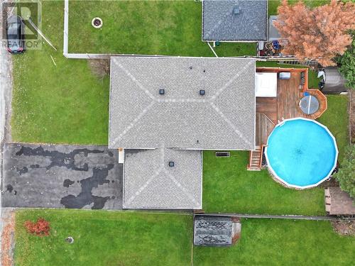 3204 Leduc Ave, Val Caron, ON - Outdoor With Above Ground Pool