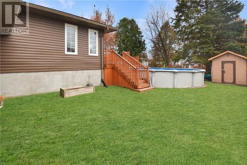 3204 Leduc Ave, Val Caron, ON - Outdoor With Above Ground Pool