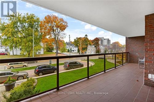 405 - 55 Water Street E, Brockville, ON - Outdoor With Balcony With Exterior