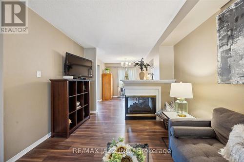 74 Trewin Lane, Clarington (Bowmanville), ON - Indoor Photo Showing Living Room With Fireplace