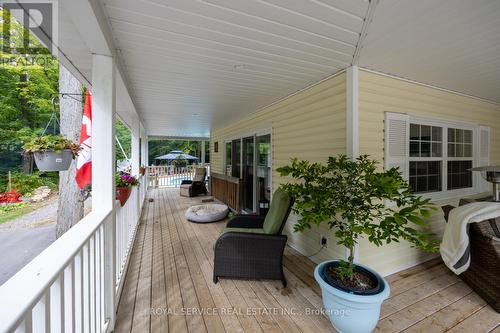 542 Larmer Line, Cavan Monaghan, ON - Outdoor With Deck Patio Veranda With Exterior