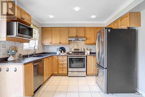 56 Armitage Crescent, Ajax, ON - Indoor Photo Showing Kitchen With Double Sink