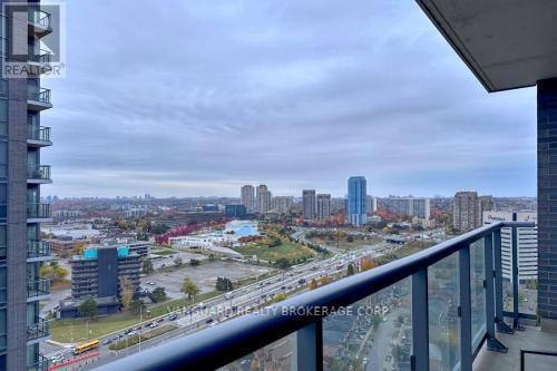 2504 - 2 Sonic Way, Toronto, ON - Outdoor With Balcony With View