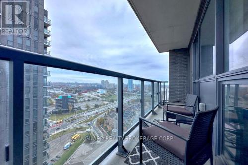 2504 - 2 Sonic Way, Toronto, ON - Outdoor With Balcony With View With Exterior