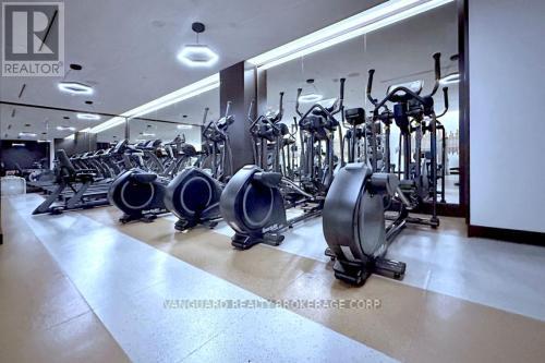 2504 - 2 Sonic Way, Toronto, ON - Indoor Photo Showing Gym Room