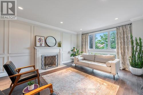 29 Marsh Harbour, Aurora, ON - Indoor Photo Showing Living Room With Fireplace