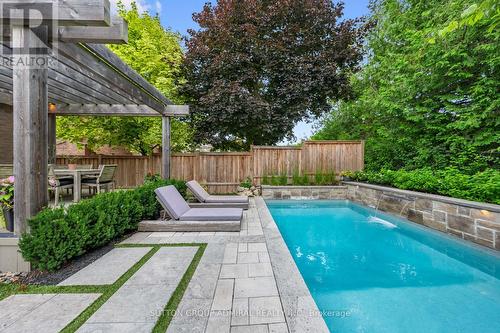 29 Marsh Harbour, Aurora, ON - Outdoor With In Ground Pool With Backyard