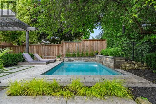 29 Marsh Harbour, Aurora, ON - Outdoor With In Ground Pool With Backyard