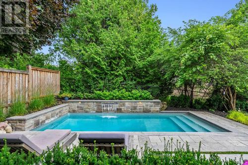 29 Marsh Harbour, Aurora, ON - Outdoor With In Ground Pool With Deck Patio Veranda With Backyard