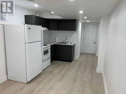 Bsmt - 42 Leila Jackson Terrace, Toronto, ON - Indoor Photo Showing Kitchen With Double Sink