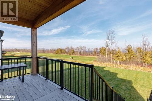 107 Sladden Court, Thornbury, ON - Outdoor With Deck Patio Veranda With View