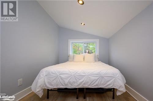 another view of second bedroom - 185 South Fairy Lake Road, Huntsville, ON - Indoor Photo Showing Bedroom