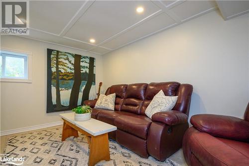 living room lower level - 185 South Fairy Lake Road, Huntsville, ON - Indoor