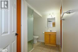 Lower level 3 pc bathroom - 