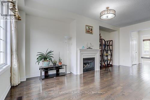 127 Memon Place, Markham, ON - Indoor Photo Showing Living Room With Fireplace