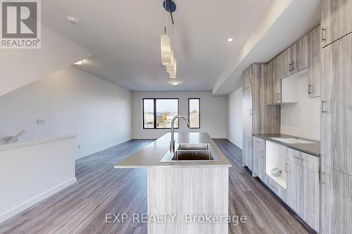 4 Rainwater Lane, Barrie, ON - Indoor Photo Showing Kitchen With Double Sink