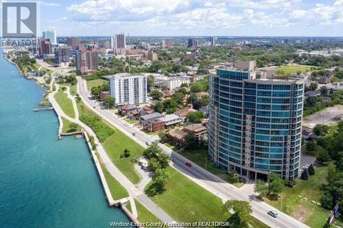 1225 Riverside Unit# 605, Windsor, ON - Outdoor With Body Of Water With View