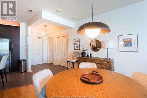 1225 Riverside Unit# 605, Windsor, ON - Indoor Photo Showing Dining Room