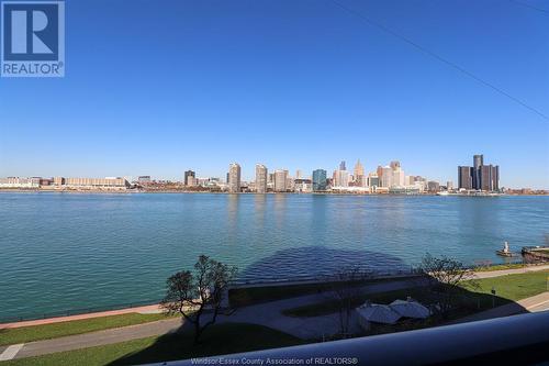 1225 Riverside Unit# 605, Windsor, ON - Outdoor With Body Of Water With View