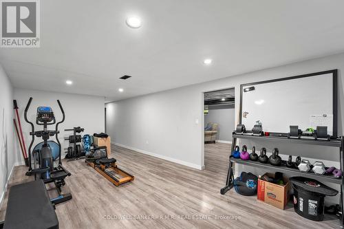 1076 Sandringham Road, Kawartha Lakes, ON - Indoor Photo Showing Gym Room