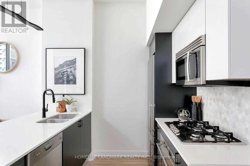 3406 - 375 King Street W, Toronto, ON - Indoor Photo Showing Kitchen With Double Sink With Upgraded Kitchen